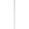 Ekena Millwork Fluted PVC Pilaster w/Standard Capital & Base, 4"W x 72"H x 2"P PILP04X072FL01-2 - alternate 3